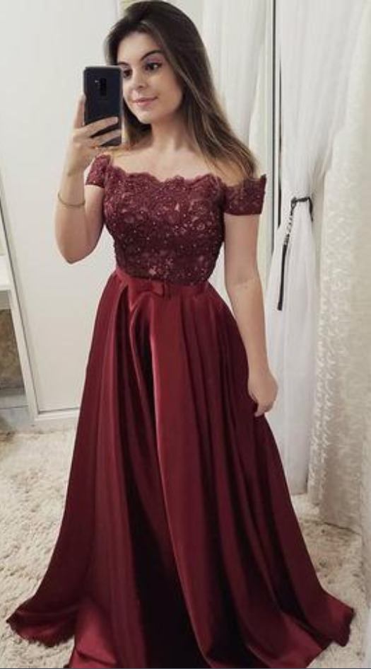 Wine Sheer formal winter wedding guest Dress: